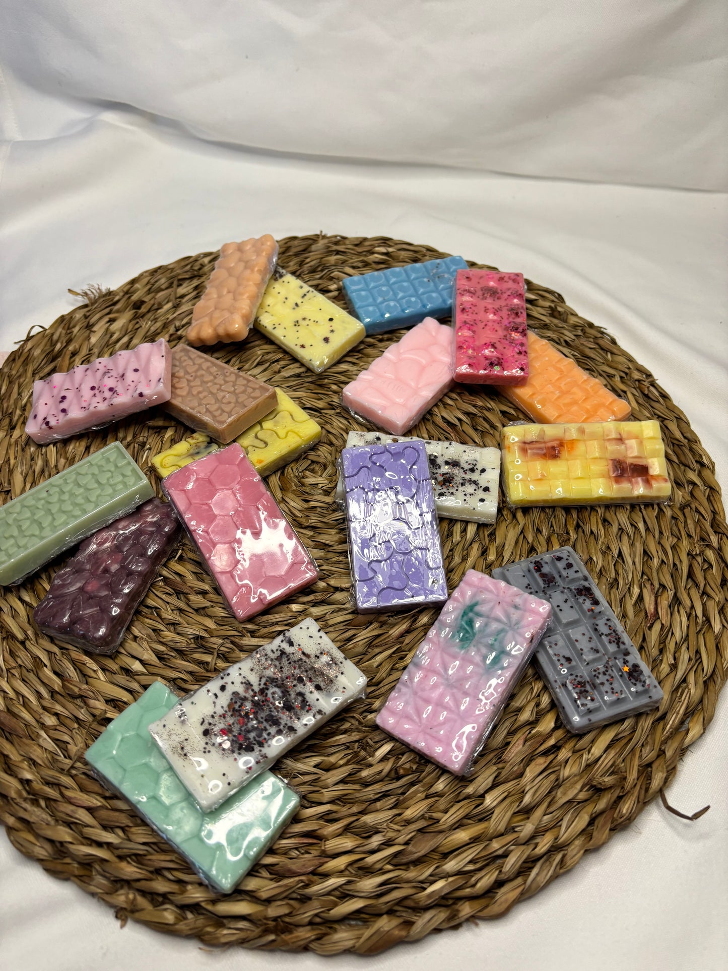 Wax Melt en formato tableta de chocolate