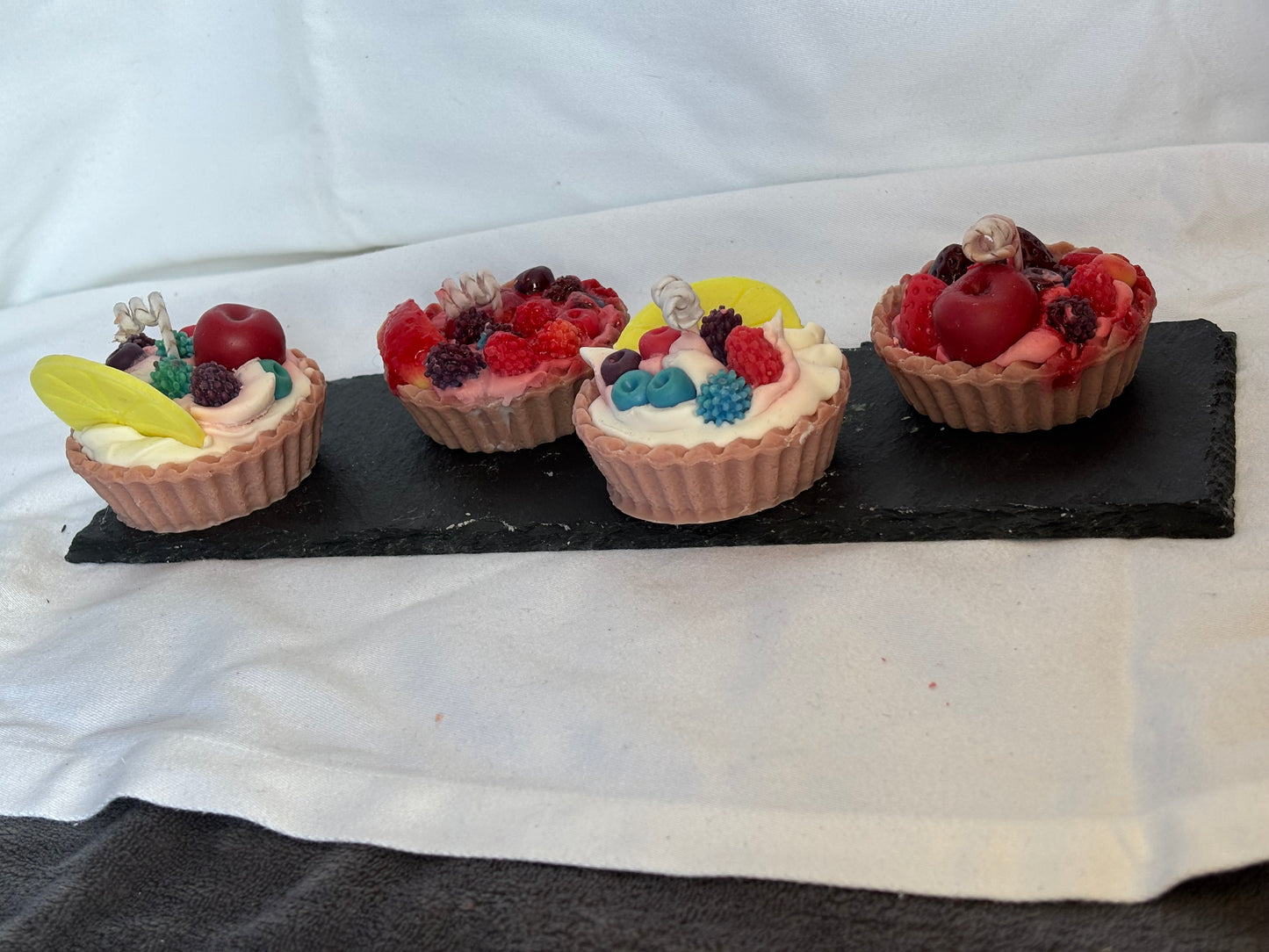 Velita pastelito de frutas