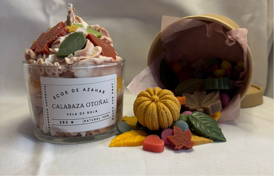 Velita de Calabaza otoñal